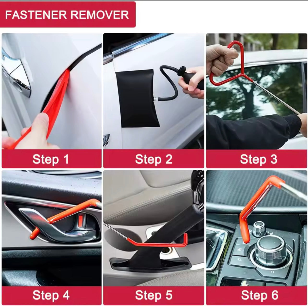 Automotive Lock Out Kit – Professional Car Door Unlock & Trim Tool Set
