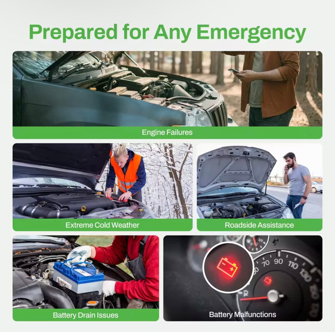 3000A Portable car Jumpstart booster pack / power pack