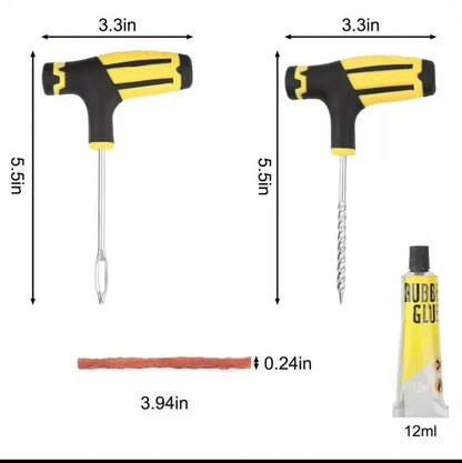 63pcs Tire Repair Kit, Car, Truck, Motorcycle
