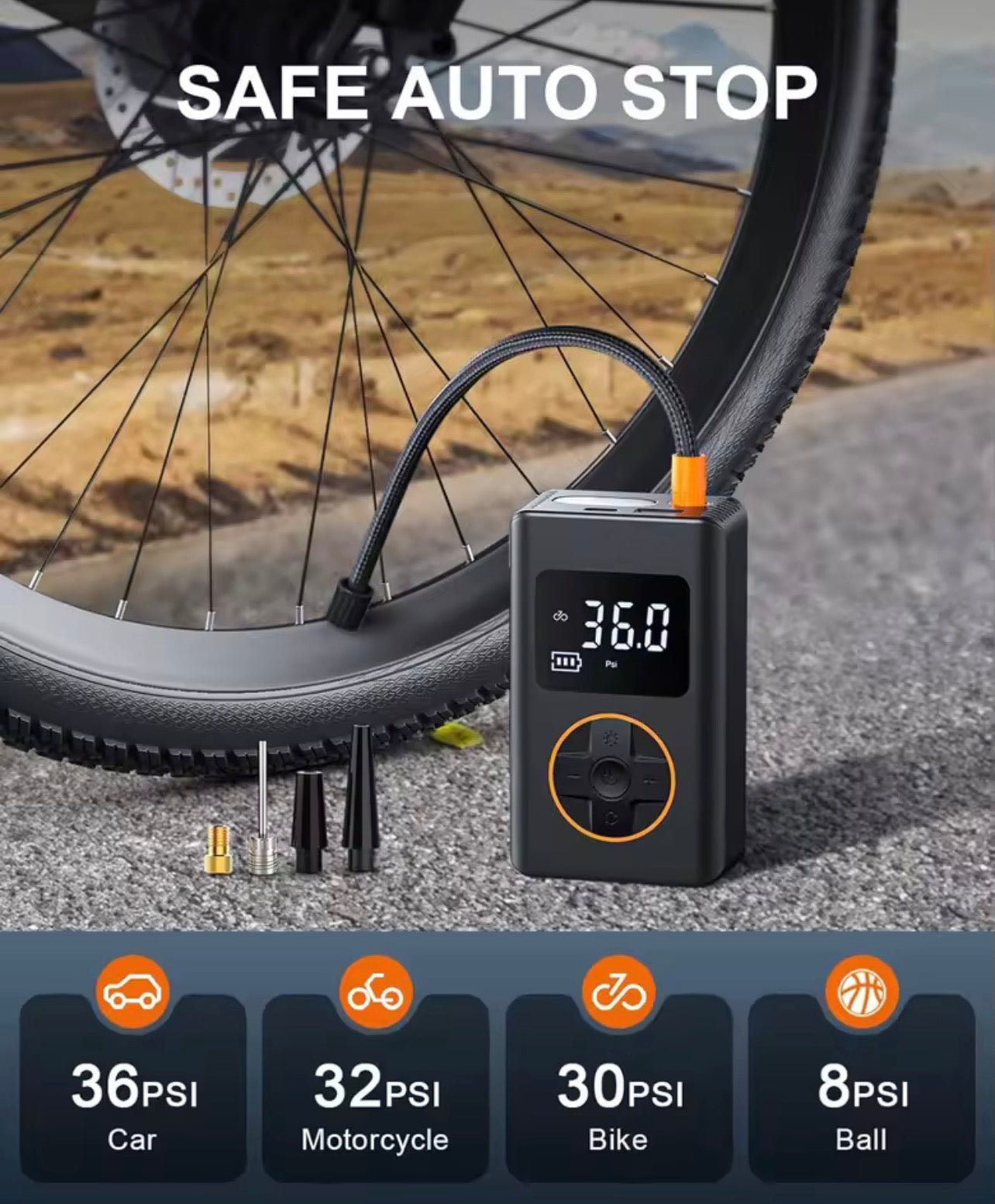 12v Wireless Car Air Compressor Air Pump