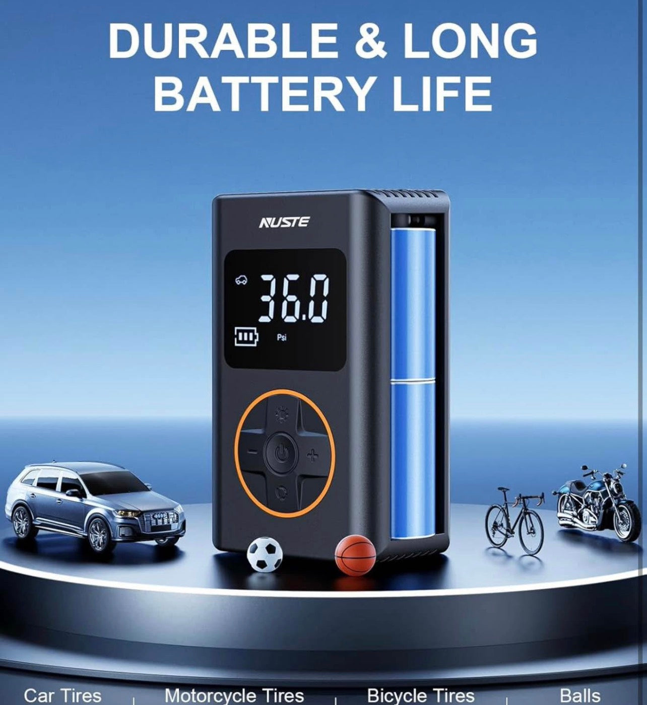 12v Wireless Car Air Compressor Air Pump