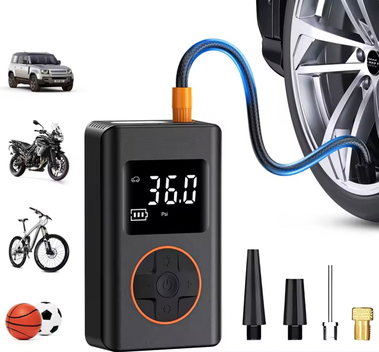 12v Wireless Car Air Compressor Air Pump