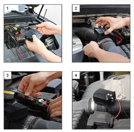 12V Car Ultrasonic Rat & Rodent Repellent — Marten, Mouse, and Pest Control Device for Vehicles
