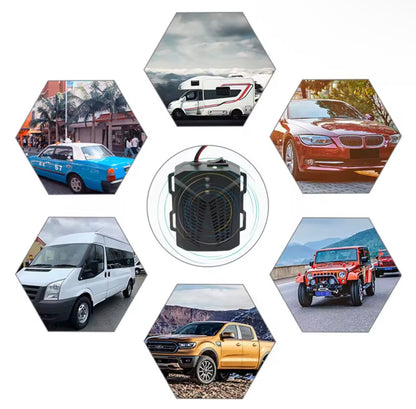 12V Car Ultrasonic Rat & Rodent Repellent — Marten, Mouse, and Pest Control Device for Vehicles